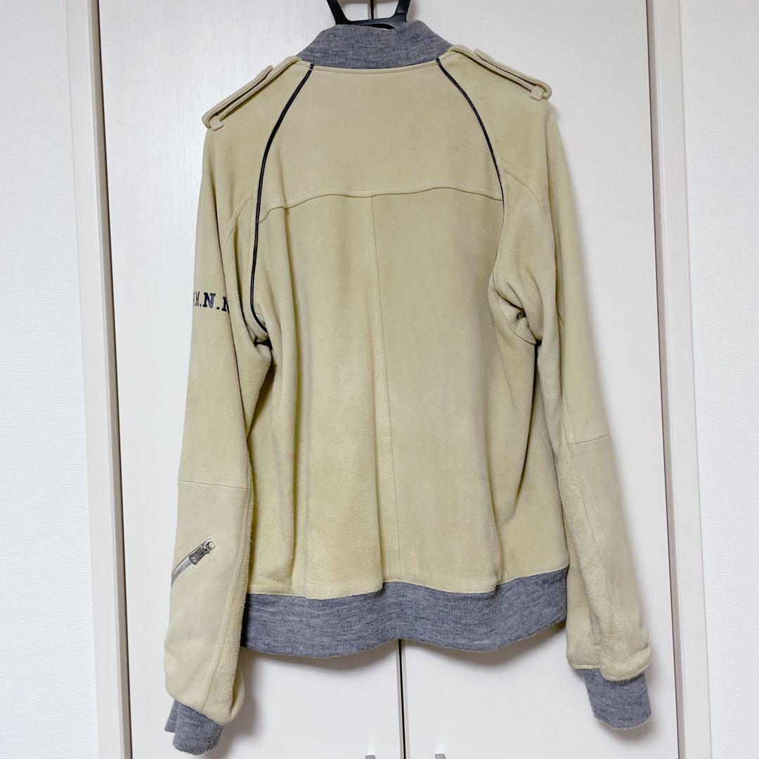 ブ*チ様 アンダーカバー スタジャン　スエード　鹿革　ブルゾン　undercov