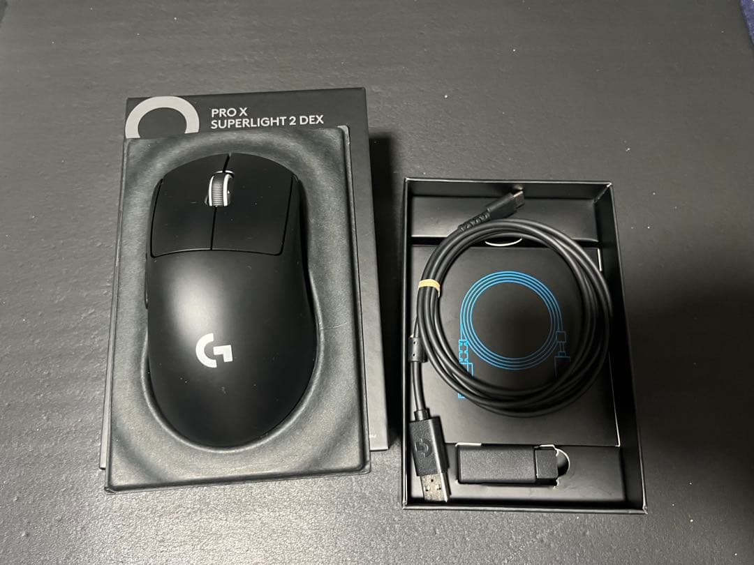 Logitech PRO X SUPERLIGHT 2 DEX ブラック 本体