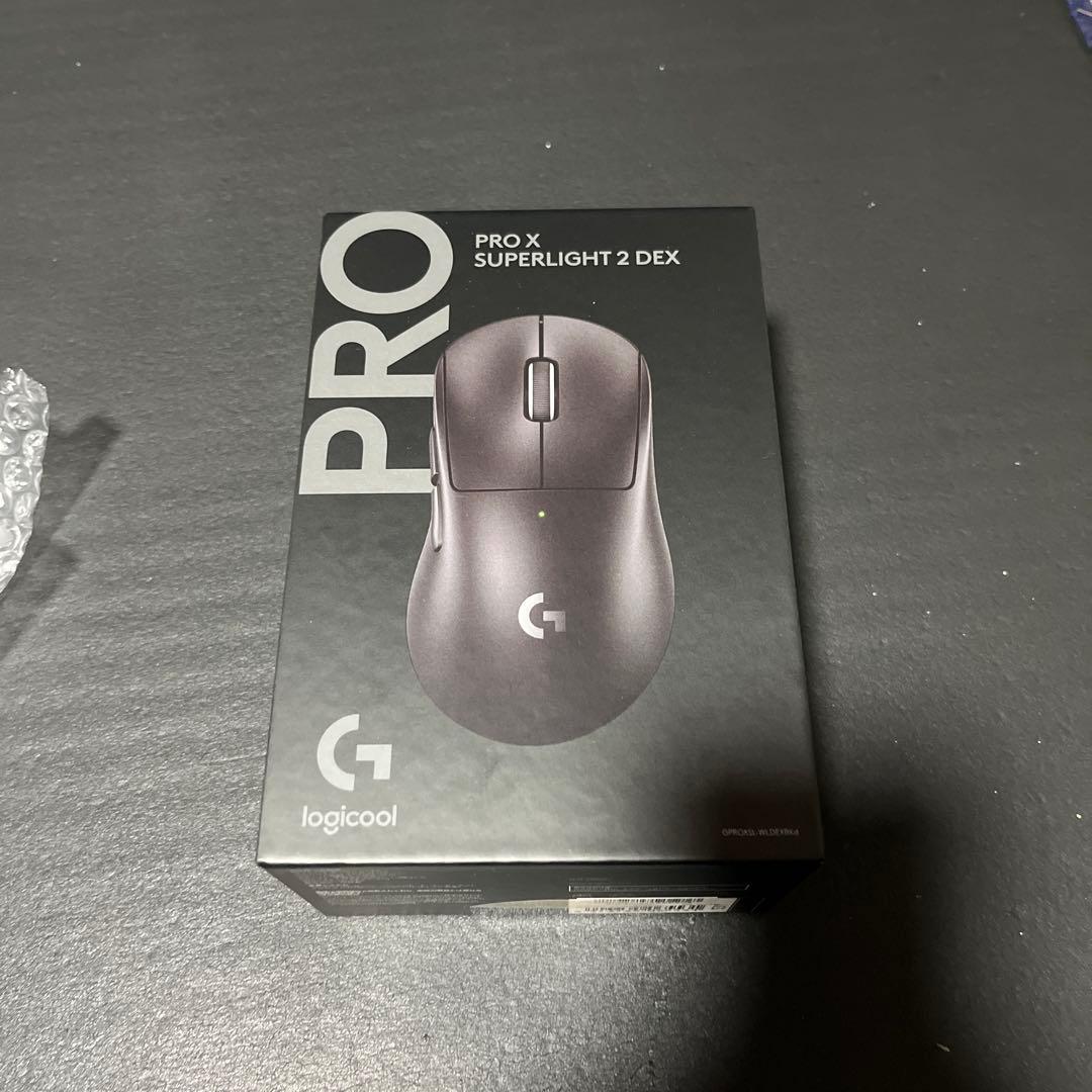 Logitech PRO X SUPERLIGHT 2 DEX ブラック 本体