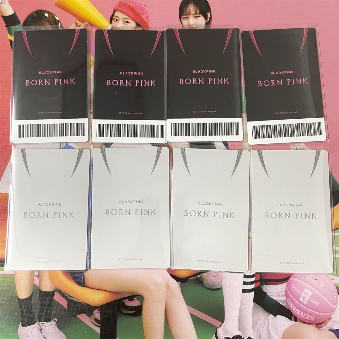 BLACKPINK BORN PINK トレーディングカード 8枚セット