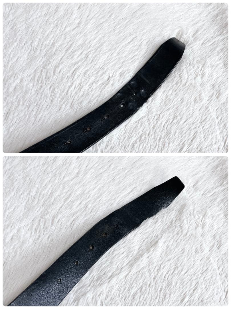 DSQUARED2 ディースクエアード エンブレム バックル レザー ベルト