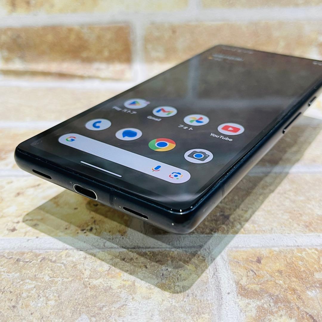 SIMフリー Google Pixel7a 128GB チャコール 電池良好