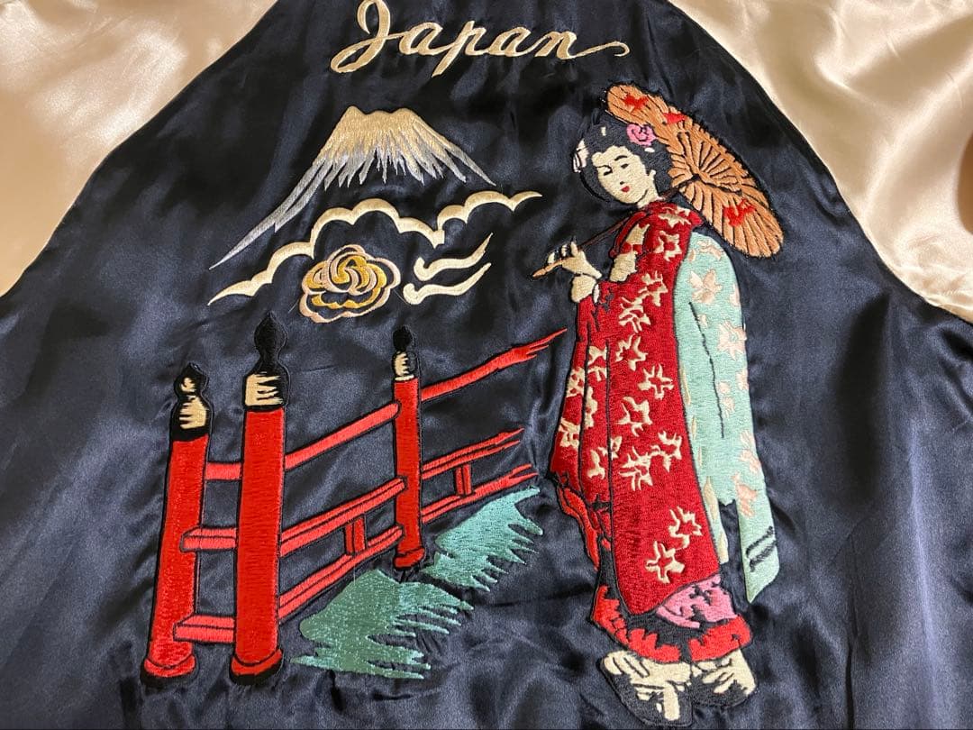テーラー東洋　SOUVENIR JACKET 「舞妓×CHIEF」スカジャン