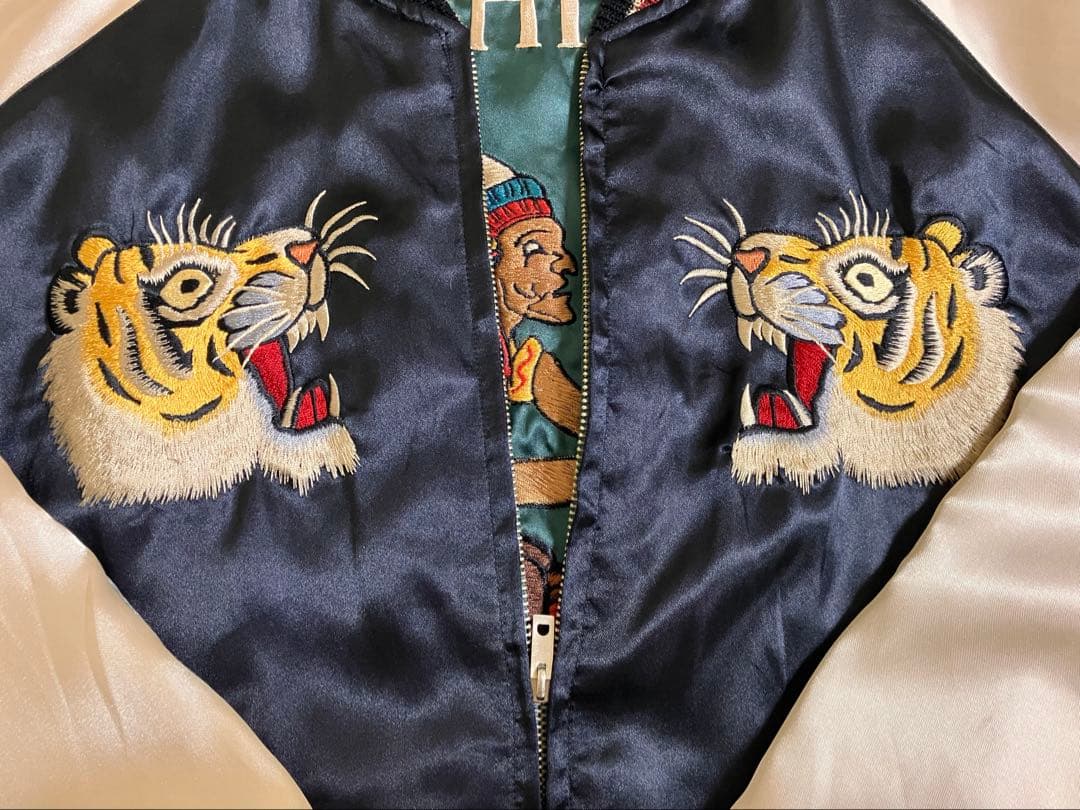 テーラー東洋　SOUVENIR JACKET 「舞妓×CHIEF」スカジャン