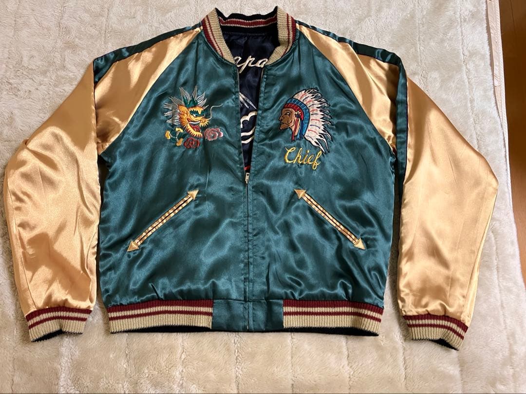 テーラー東洋　SOUVENIR JACKET 「舞妓×CHIEF」スカジャン