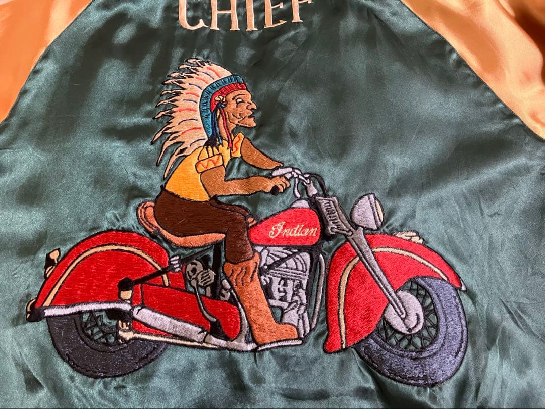 テーラー東洋　SOUVENIR JACKET 「舞妓×CHIEF」スカジャン