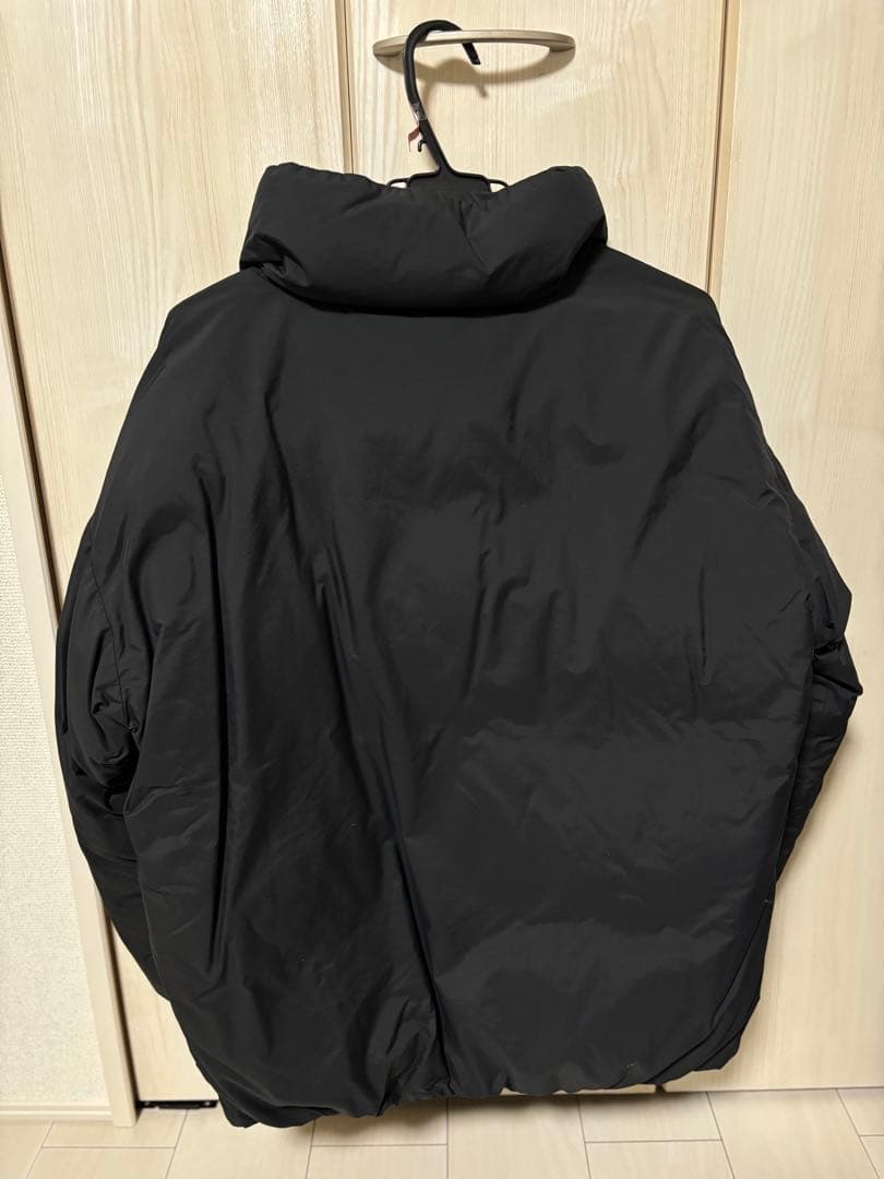 ナンガ NANGA スタンドカラー ダウンジャケット　ブラック レディースM