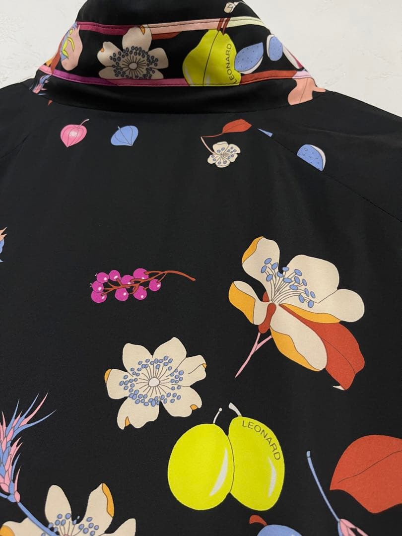 LEONARD レオナール　リバーシブル　ベスト　キルティング　44