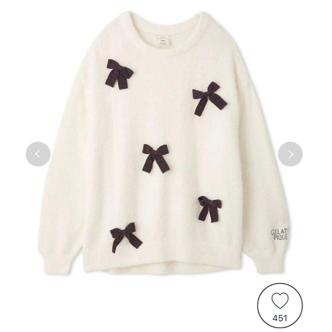 リボンプルオーバー＋リボンショートパンツ