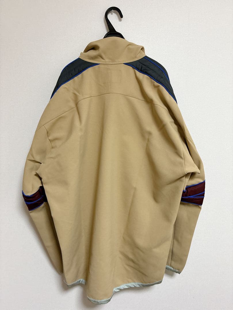 24ssカラーkolorアノラックブルゾンプルオーバージャケットカラービーコン