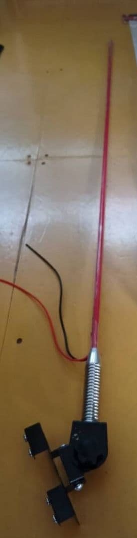 流れるLEDレインボーアンテナ　24V車　中古　デコトラ