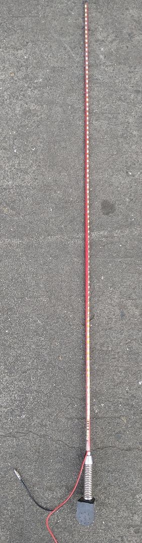 流れるLEDレインボーアンテナ　24V車　中古　デコトラ