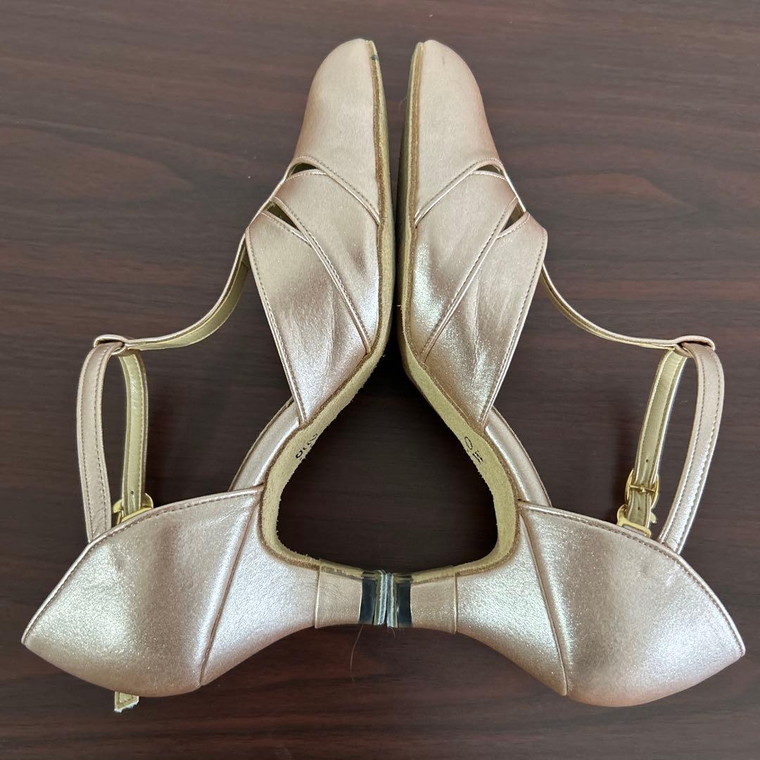 【美品】タカダンス　ダンス兼用パンプス　23cm