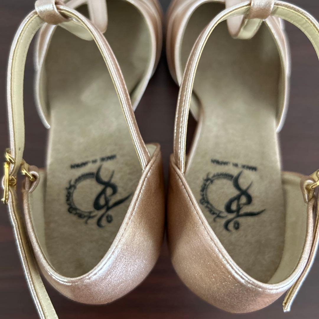 【美品】タカダンス　ダンス兼用パンプス　23cm