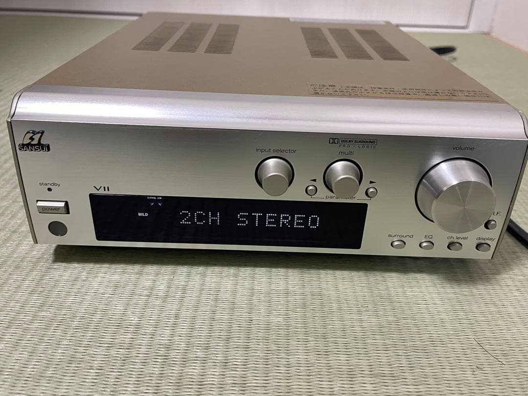 SANSUI　V11　AVプロセッサー　即日発送！