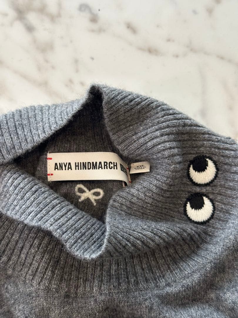 ユニクロ　アニヤハインドマーチ　カシミヤ100%ニット XXL