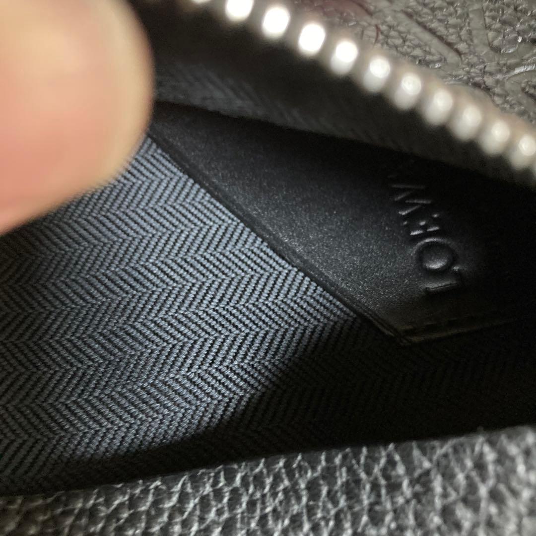 LOEWE レザー ボディバッグ ブラック