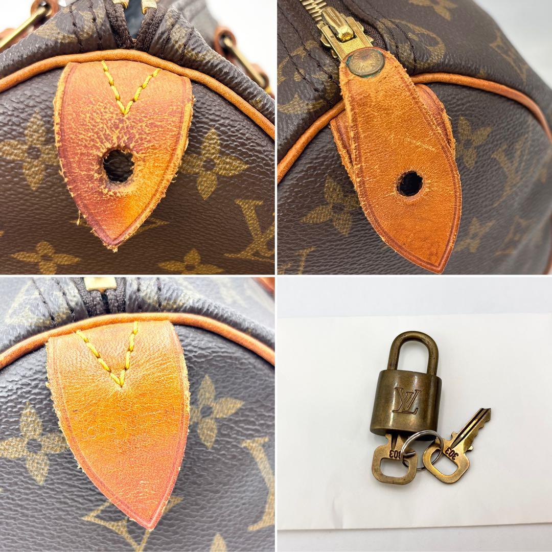 ルイヴィトン M41528 スピーディ25 モノグラム ボストンバッグ