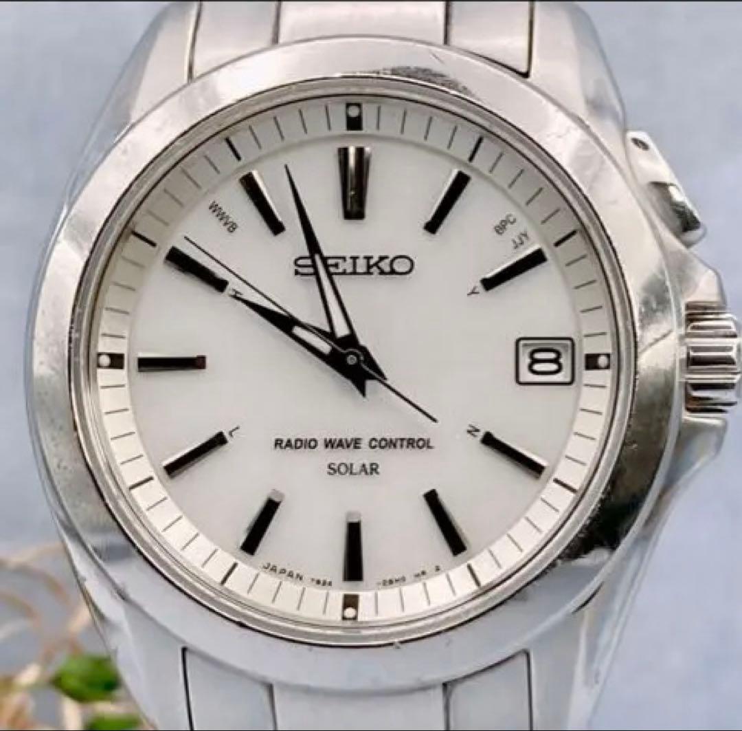 【美品/正常稼働品】SEIKO BRIGHTZ セイコーブライツ ソーラー腕時計