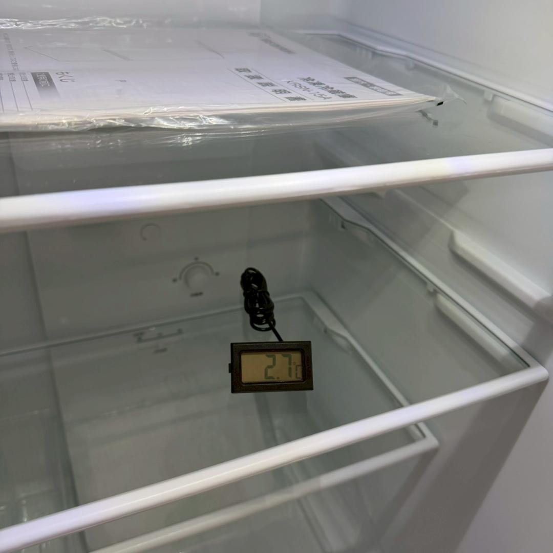 IRIS OHYAMA 2ドア 冷凍冷蔵庫 KRSN-15A-WE A1117