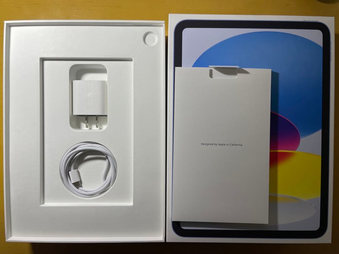 iPad A16 Wi-Fiモデル 128GB - ブルー フィルム+ケース付