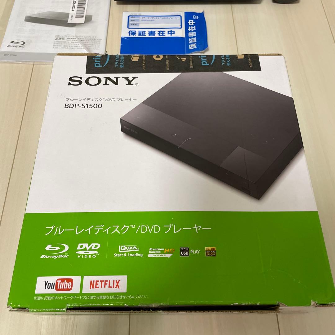 SONY BDP-S1500 Blu-ray DVD プレーヤー