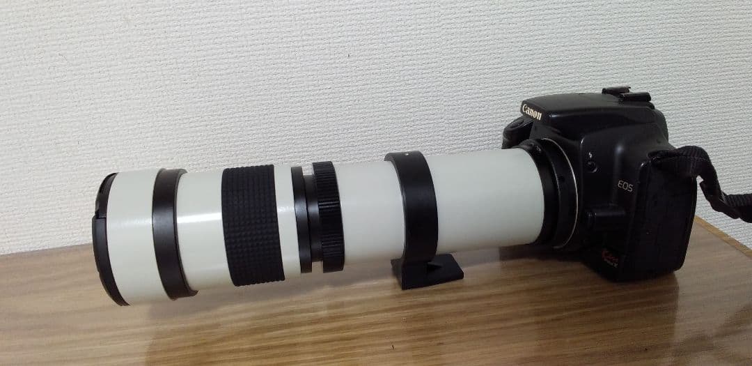 Canon EOS デジタル一眼レフカメラ 800mmレンズつき　撮影キット