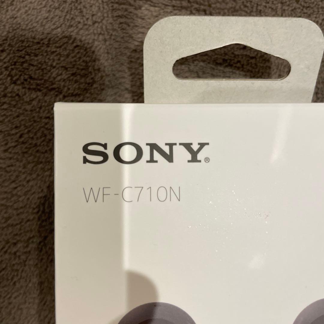 【新品】SONY WF-C710N ワイヤレスイヤフォン ブラック