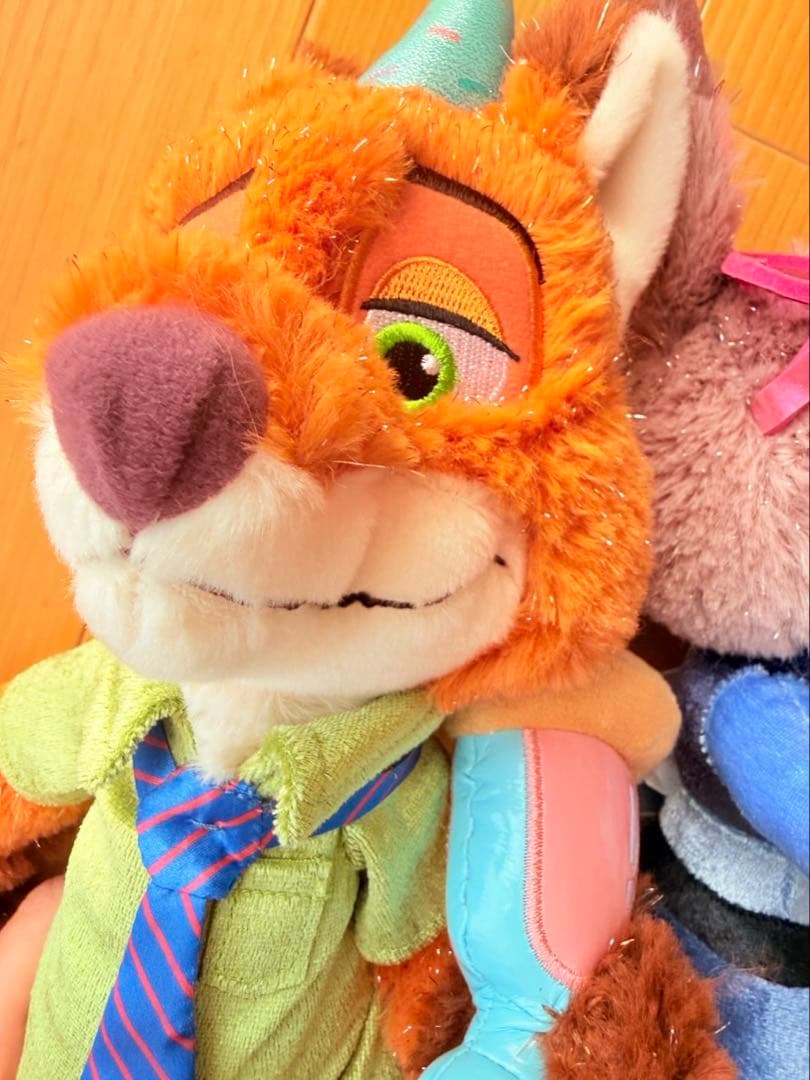 【新品】ズートピア10周年　ニック　ジュディ　ぬいぐるみ