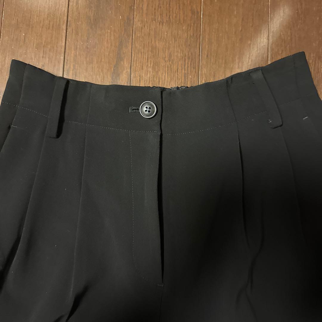 プラステ　ノーカラージャケット　パンツスーツ　Sサイズ