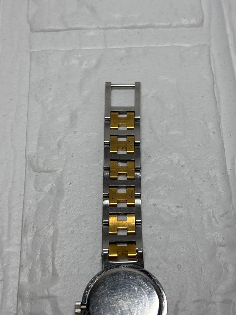 achapii  HERMES エルメス クリッパー　腕時計　電池式　不動