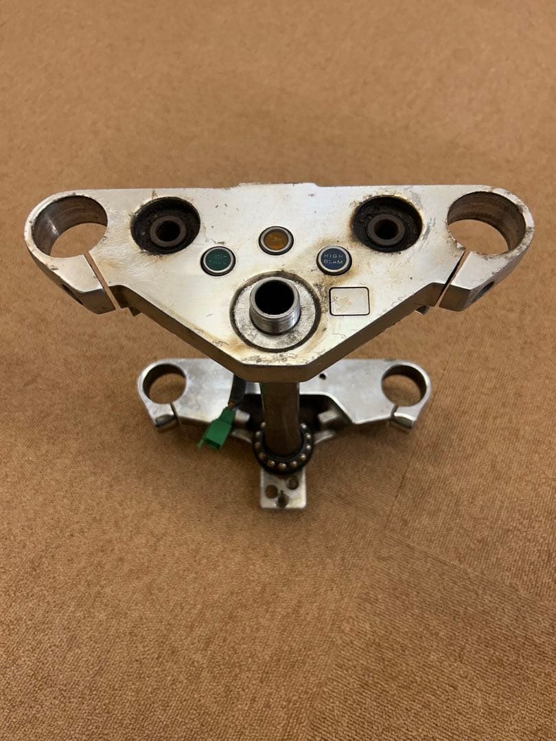 【スティード 純正ステム】トリプル　三又 steed ハンドル　シートフェンダー