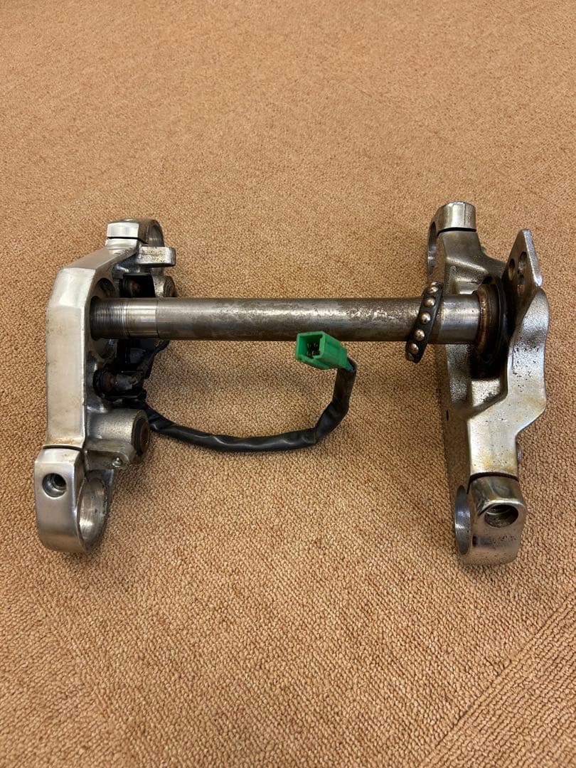 【スティード 純正ステム】トリプル　三又 steed ハンドル　シートフェンダー