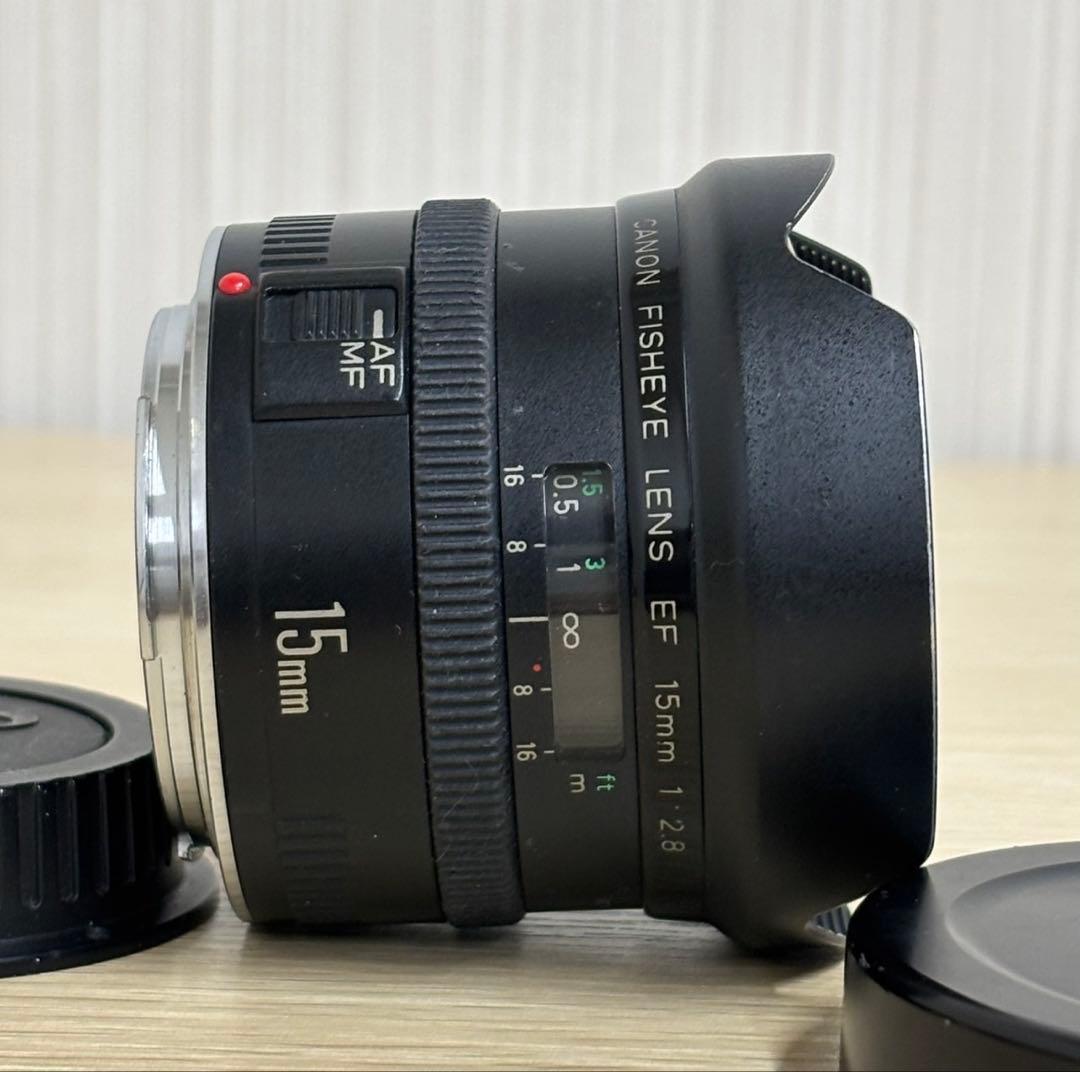 Canon EFレンズ EF15mm F2.8 fisheye フィッシュアイ