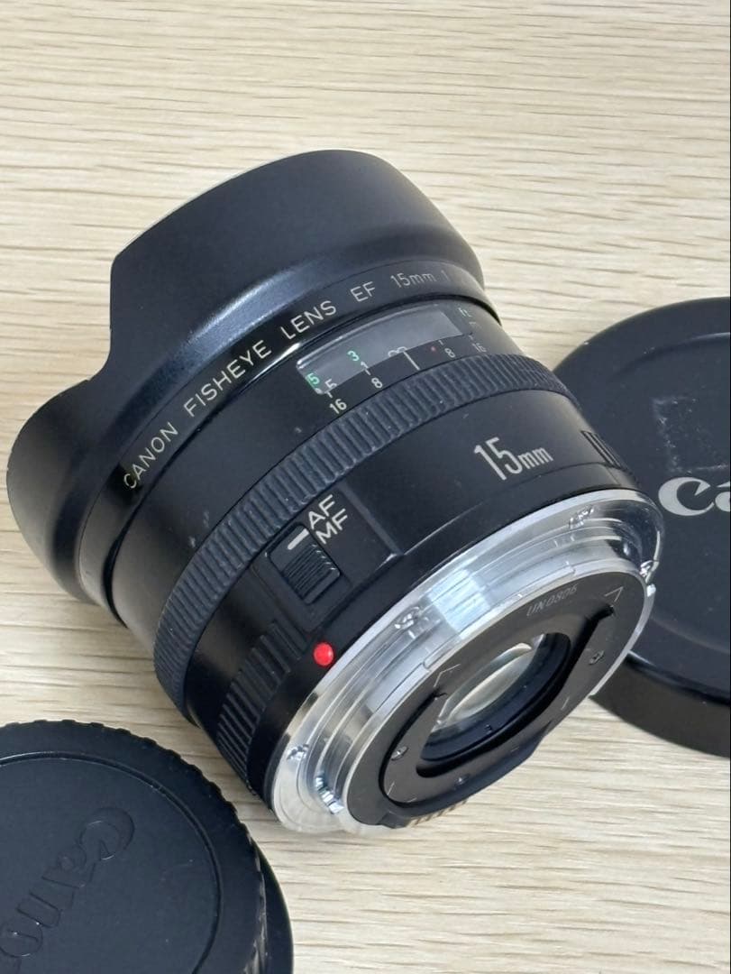 Canon EFレンズ EF15mm F2.8 fisheye フィッシュアイ