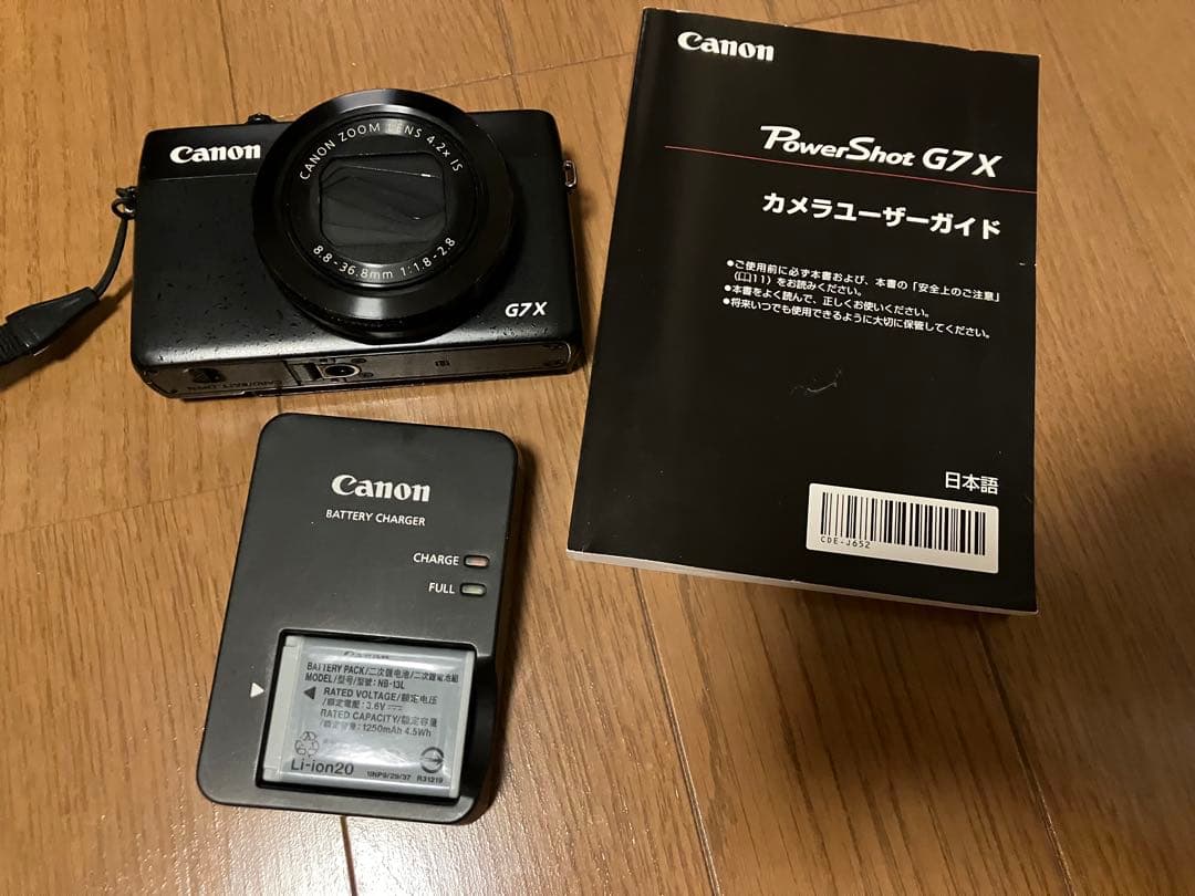 Canon PowerShot G7X 本体 + 付属品