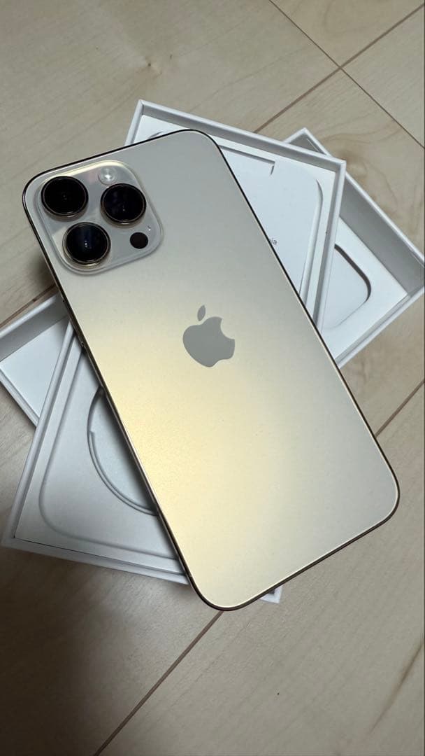 値下げ！Apple iPhone 14 Pro maxゴールド 84%