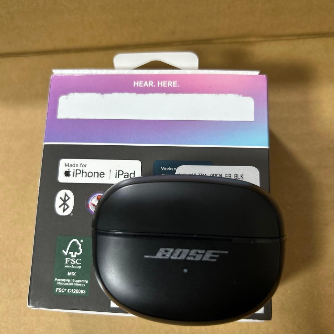 Bose Ultra Open Earbuds ブラック　ケース