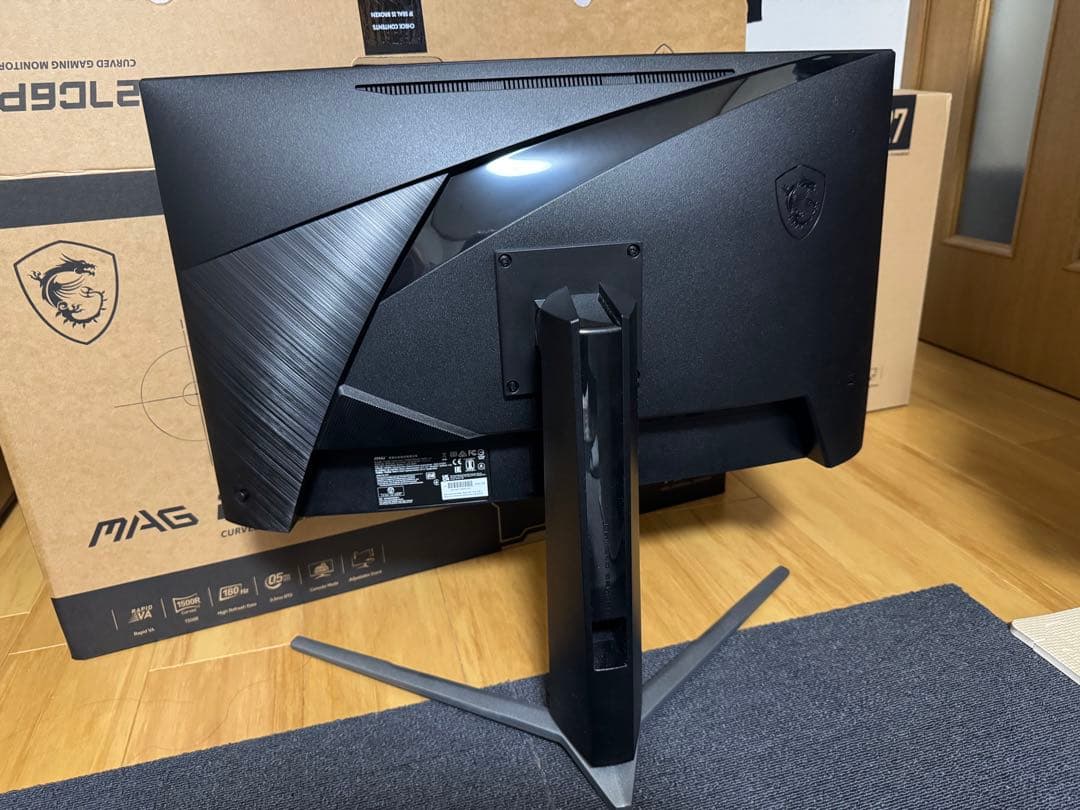 MSI MAG 27C6PF カーブドゲーミングモニター27インチ　美品