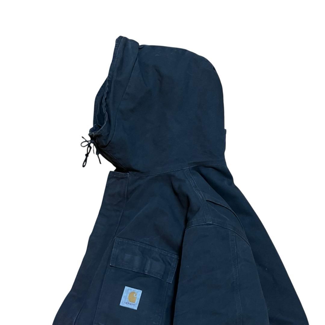 90s Carhartt シベリアンパーカー USA製 ブラック