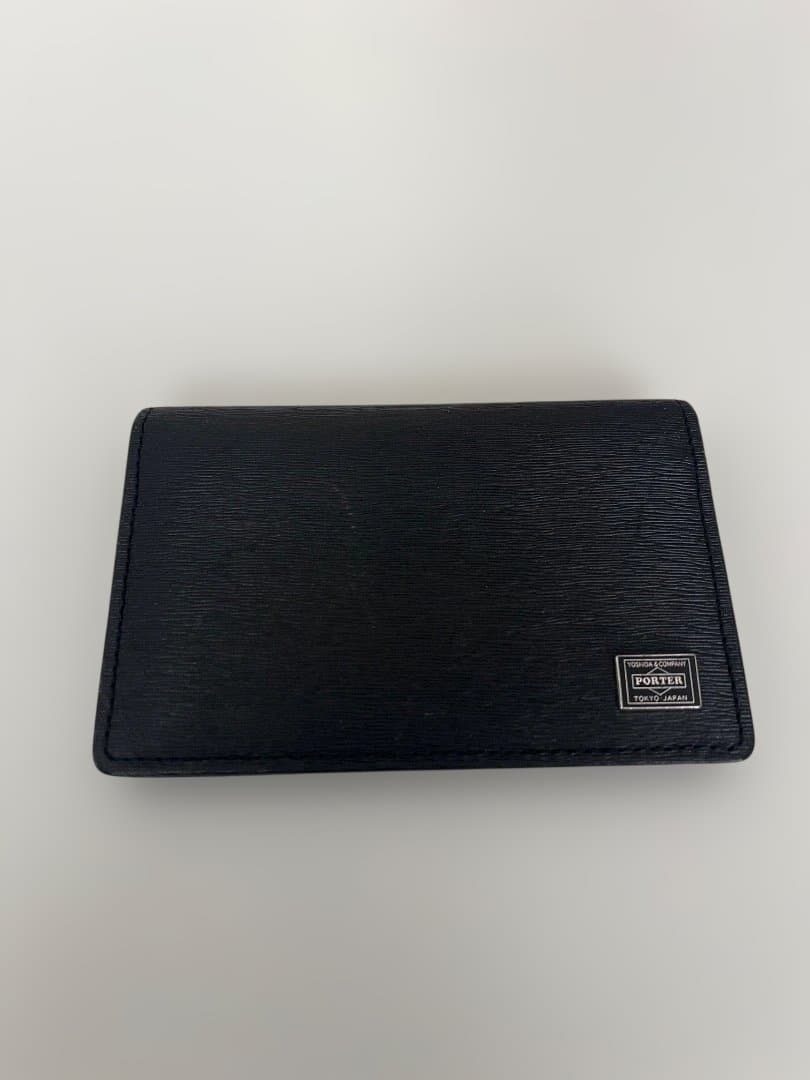 PORTER 黒 名刺入れ 東京製