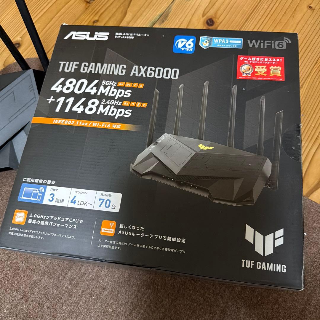 ASUS TUF GAMING AX6000 無線LANルーター