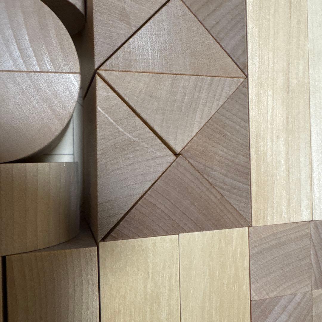 童夢館　ワクブロック　積み木＜WAKU-BLOCK45＞　H7