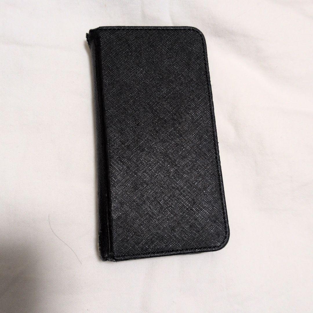 AQUOS Wishスマートフォン本体黒フリップカバーケース付き