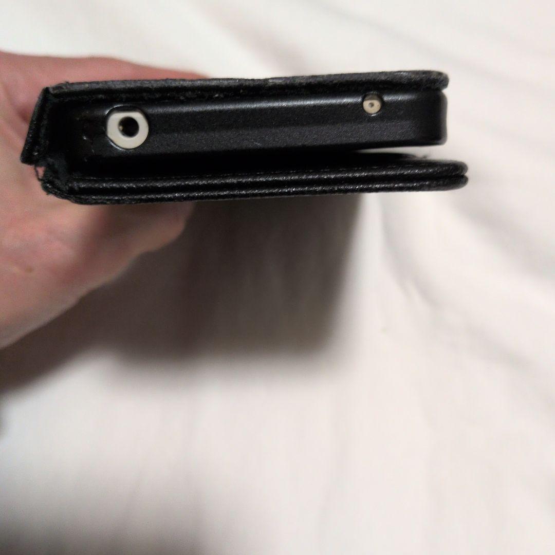 AQUOS Wishスマートフォン本体黒フリップカバーケース付き