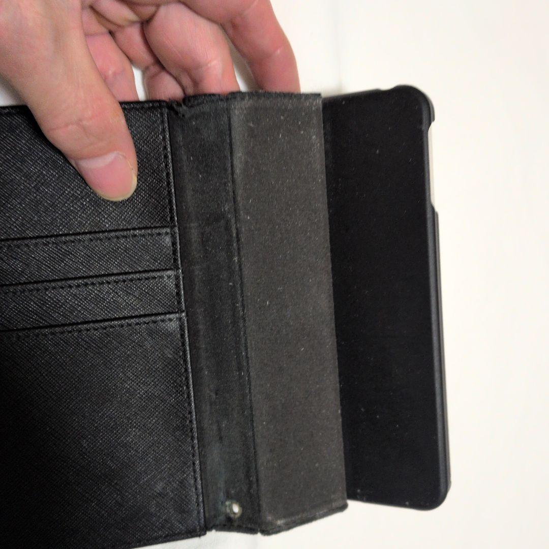 AQUOS Wishスマートフォン本体黒フリップカバーケース付き