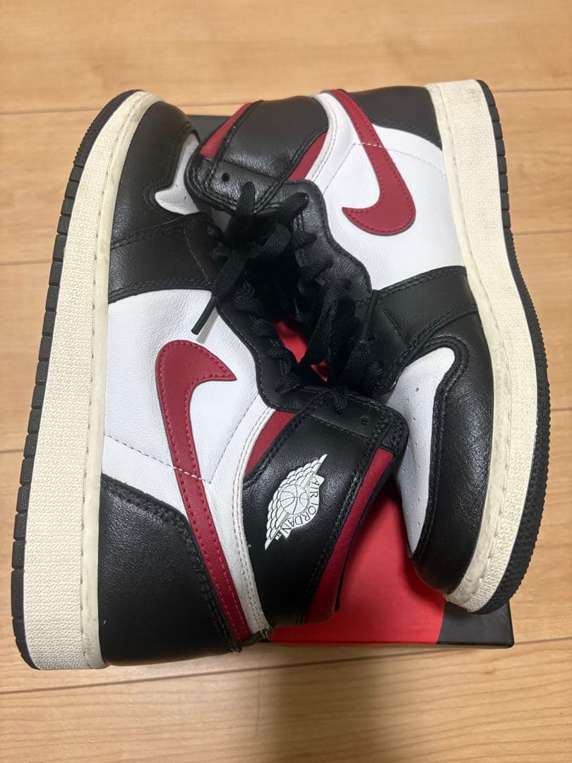 靴 AIR JORDAN1 RETRO HIGH OG GS gym red 25