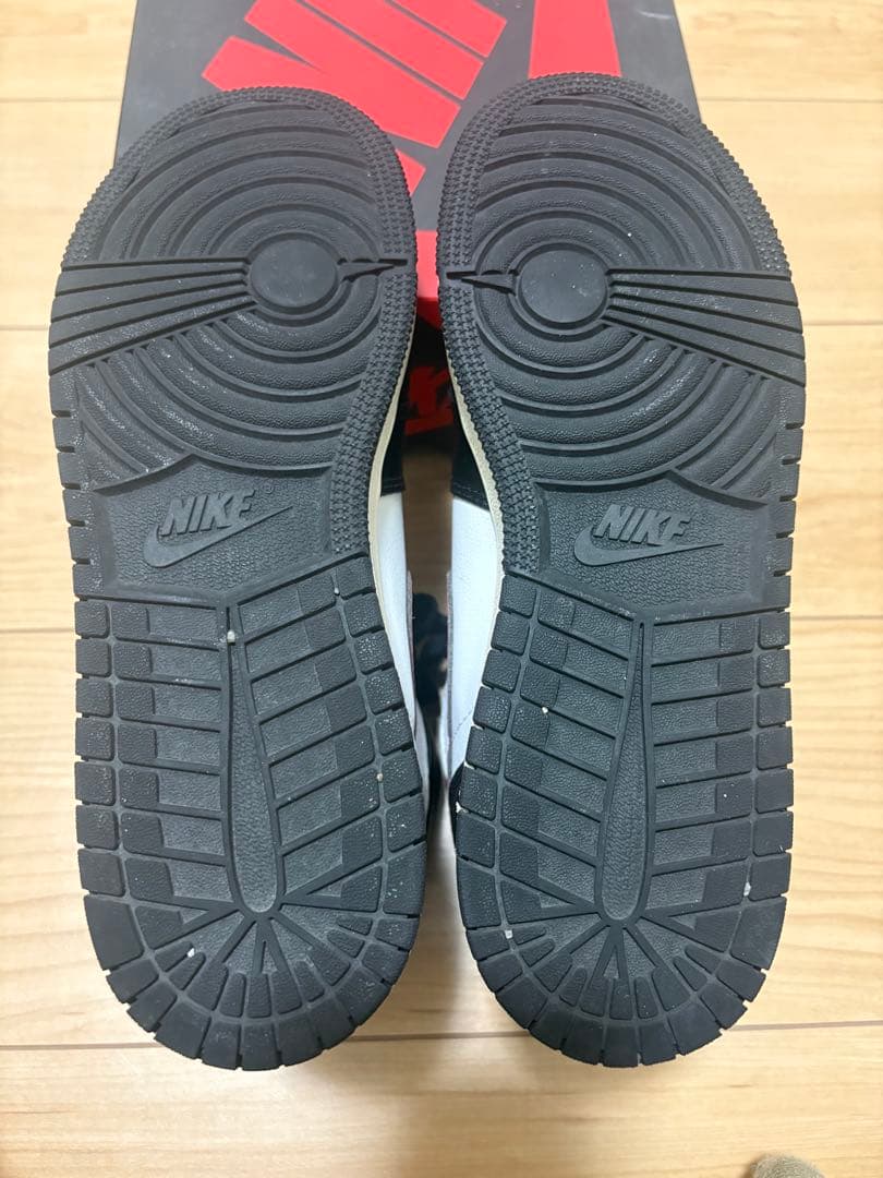 靴 AIR JORDAN1 RETRO HIGH OG GS gym red 25