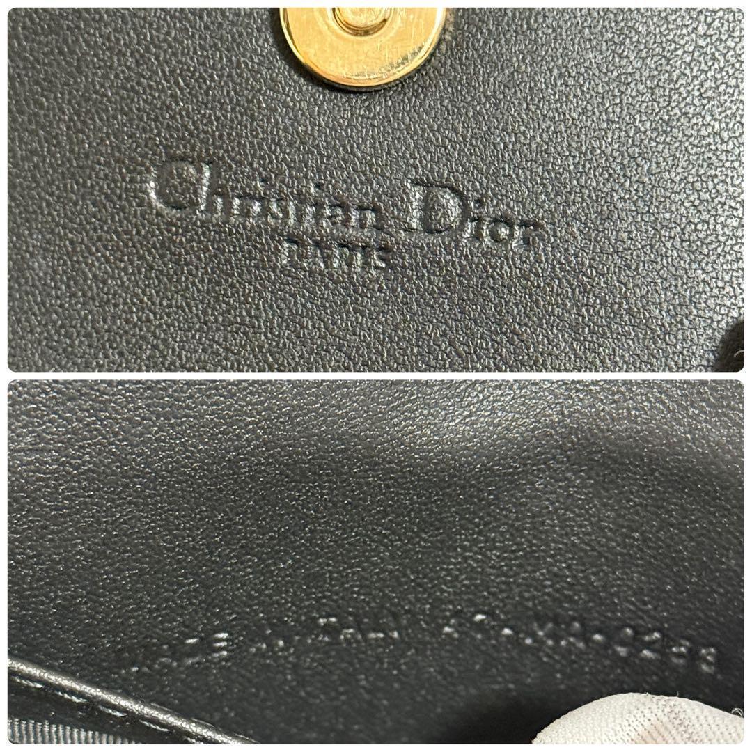 【美品】マイディオール Glycine コンパクトウォレット 二つ折り財布