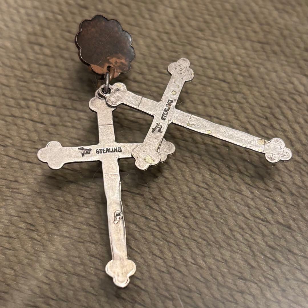 ⭐*️様 Bell Trading Post クロス　Sterling silv